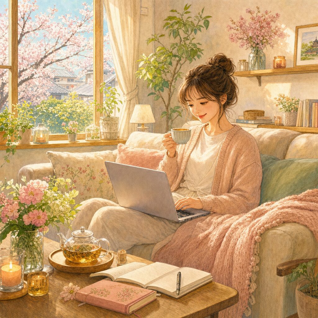 一番身近な家族に対して気を張り巡らせてしまい、家で疲弊した日のセルフケア